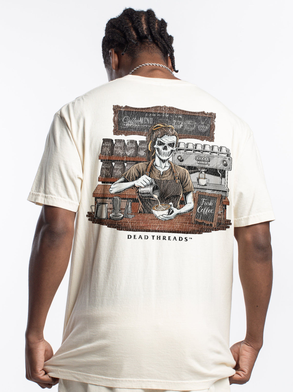 GROUNDS FOR DEATH (FEMALE) - “DT ESSENTIAL" PREMIUM T-SHIRT product image 4