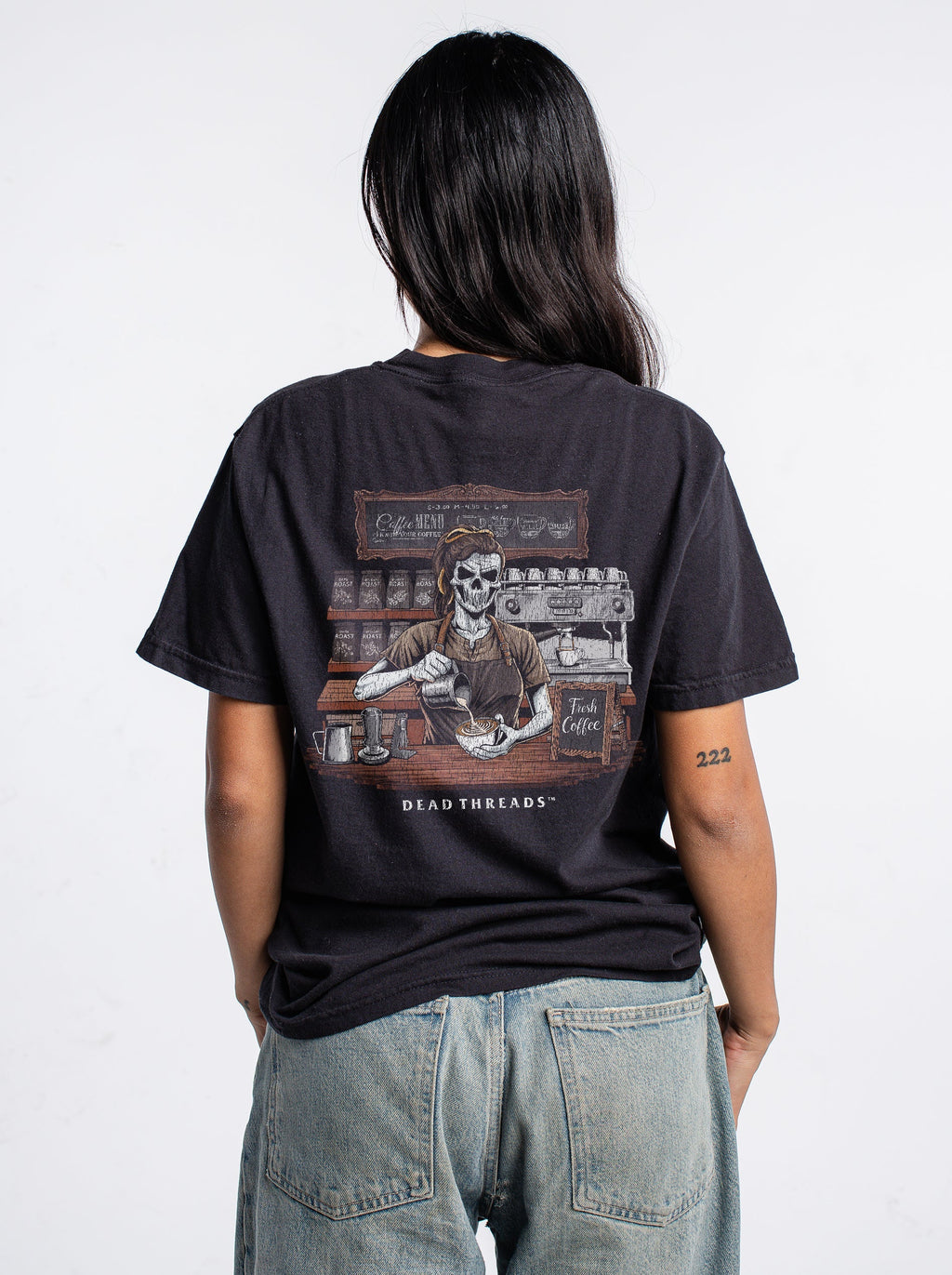 GROUNDS FOR DEATH (FEMALE) - “DT ESSENTIAL" PREMIUM T-SHIRT product image 10