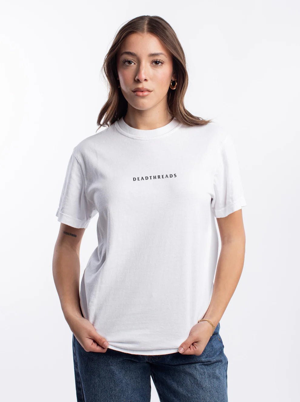 GROUNDS FOR DEATH (FEMALE) - “DT ESSENTIAL" PREMIUM T-SHIRT product image 12