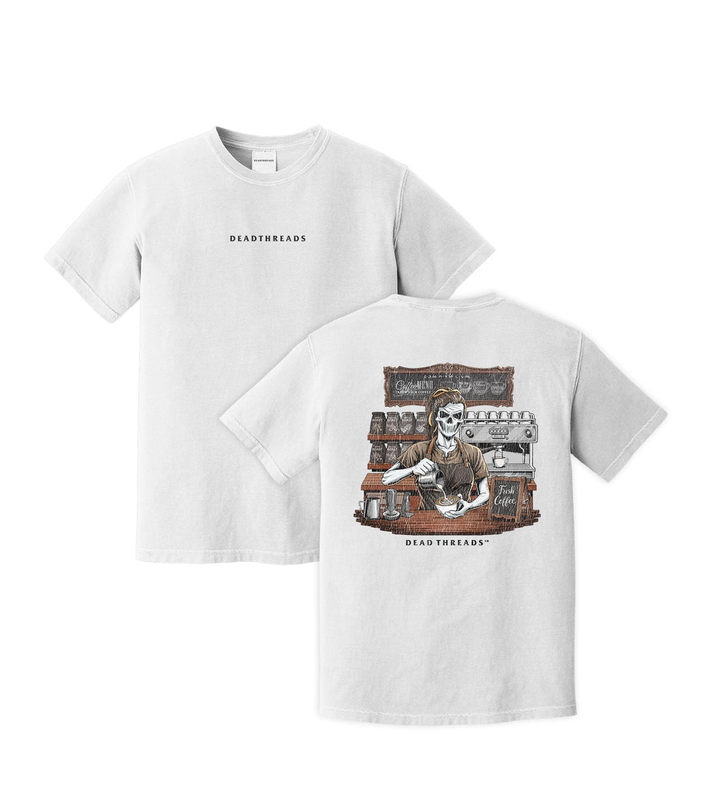 GROUNDS FOR DEATH (FEMALE) - “DT ESSENTIAL" PREMIUM T-SHIRT product image 11
