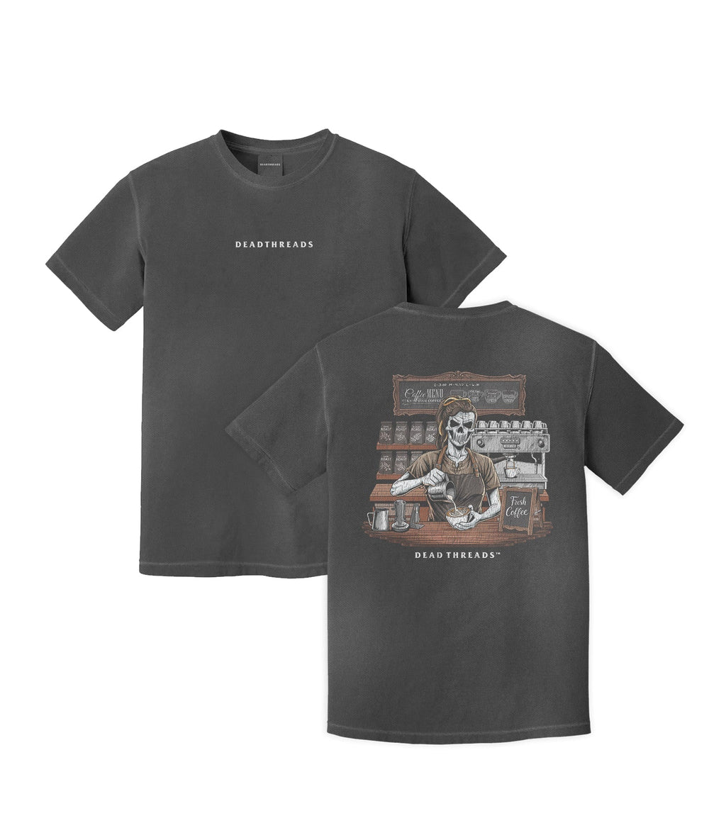 GROUNDS FOR DEATH (FEMALE) - “DT ESSENTIAL" PREMIUM T-SHIRT product image 5
