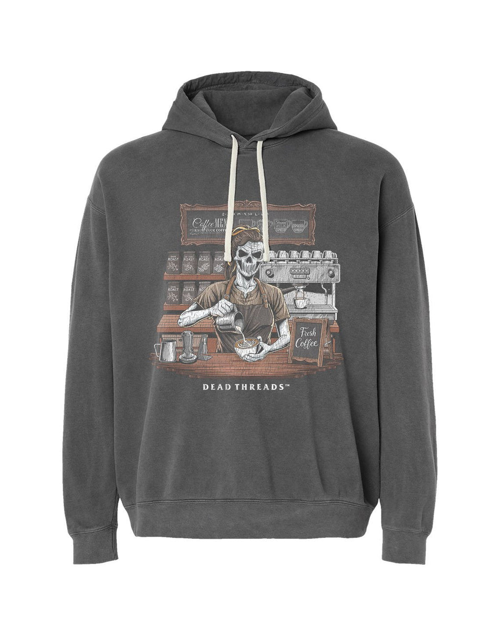 GROUNDS FOR DEATH (FEMALE) - LIGHTWEIGHT HOODIE product image 1