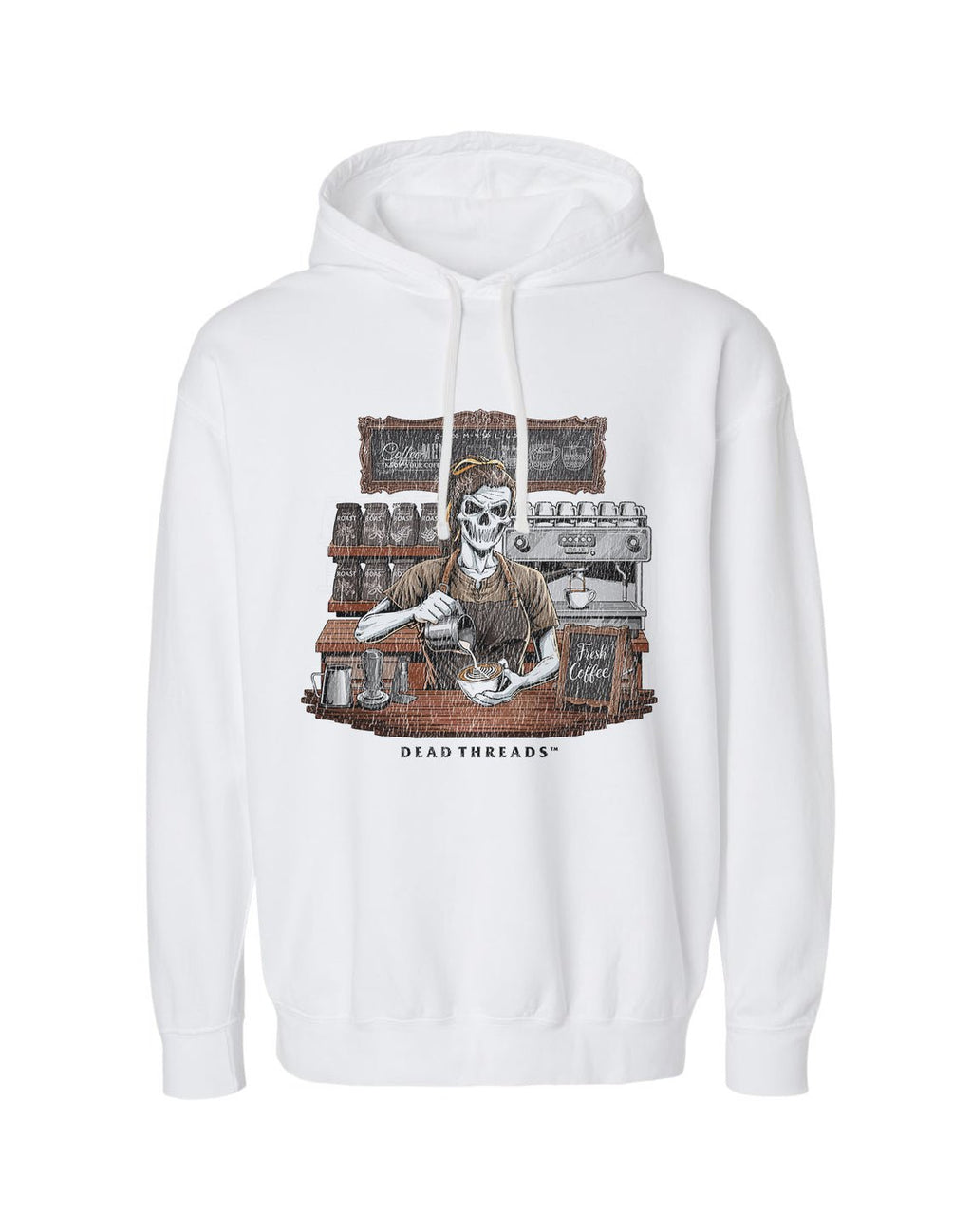 GROUNDS FOR DEATH (FEMALE) - LIGHTWEIGHT HOODIE product image 4