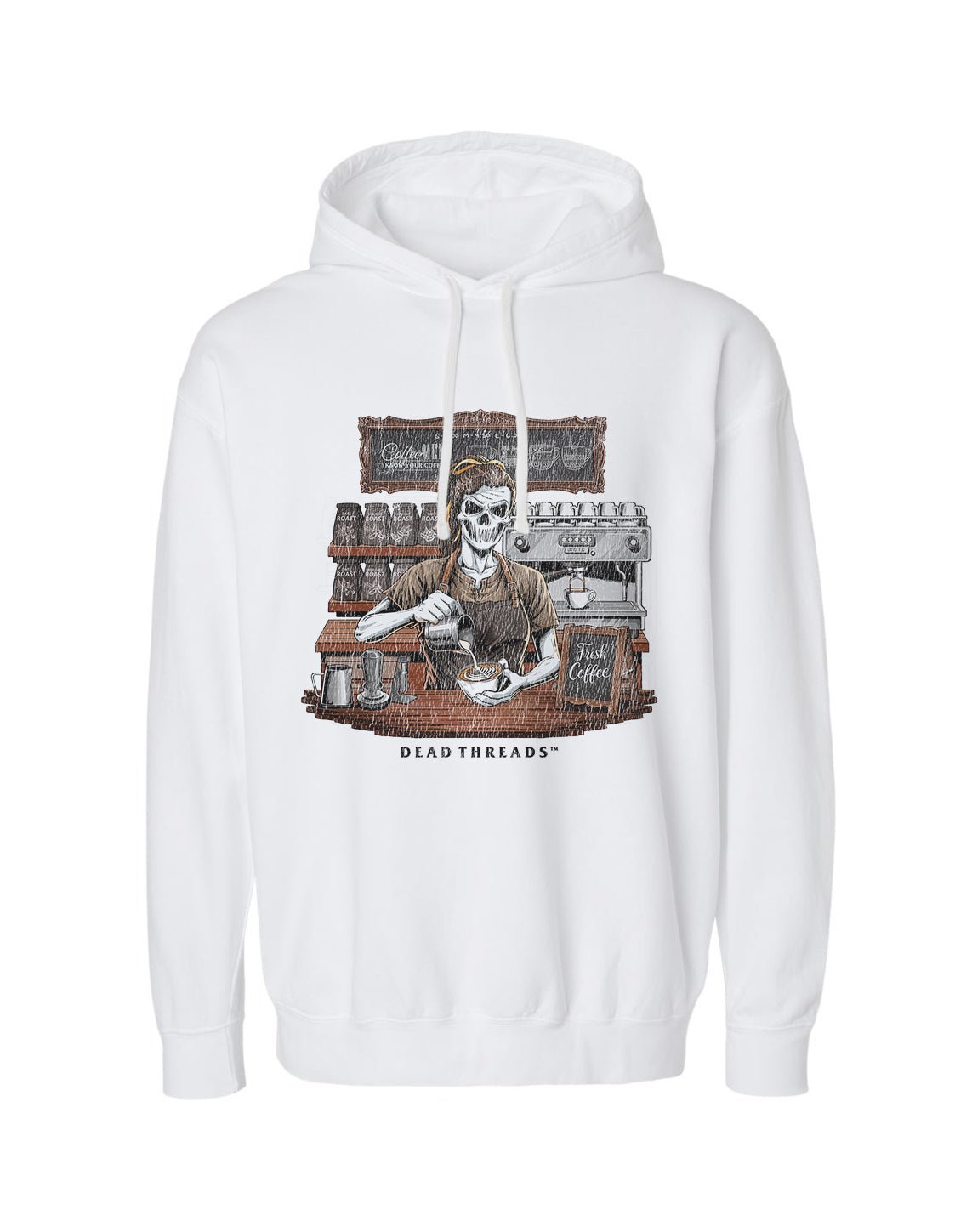 GROUNDS FOR DEATH (FEMALE) - LIGHTWEIGHT HOODIE product image 4