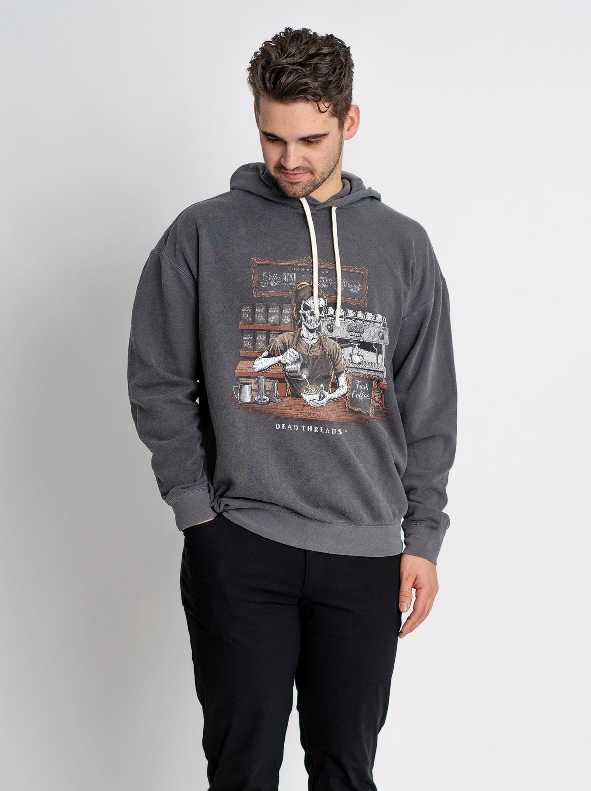 GROUNDS FOR DEATH (FEMALE) - LIGHTWEIGHT HOODIE product image 2