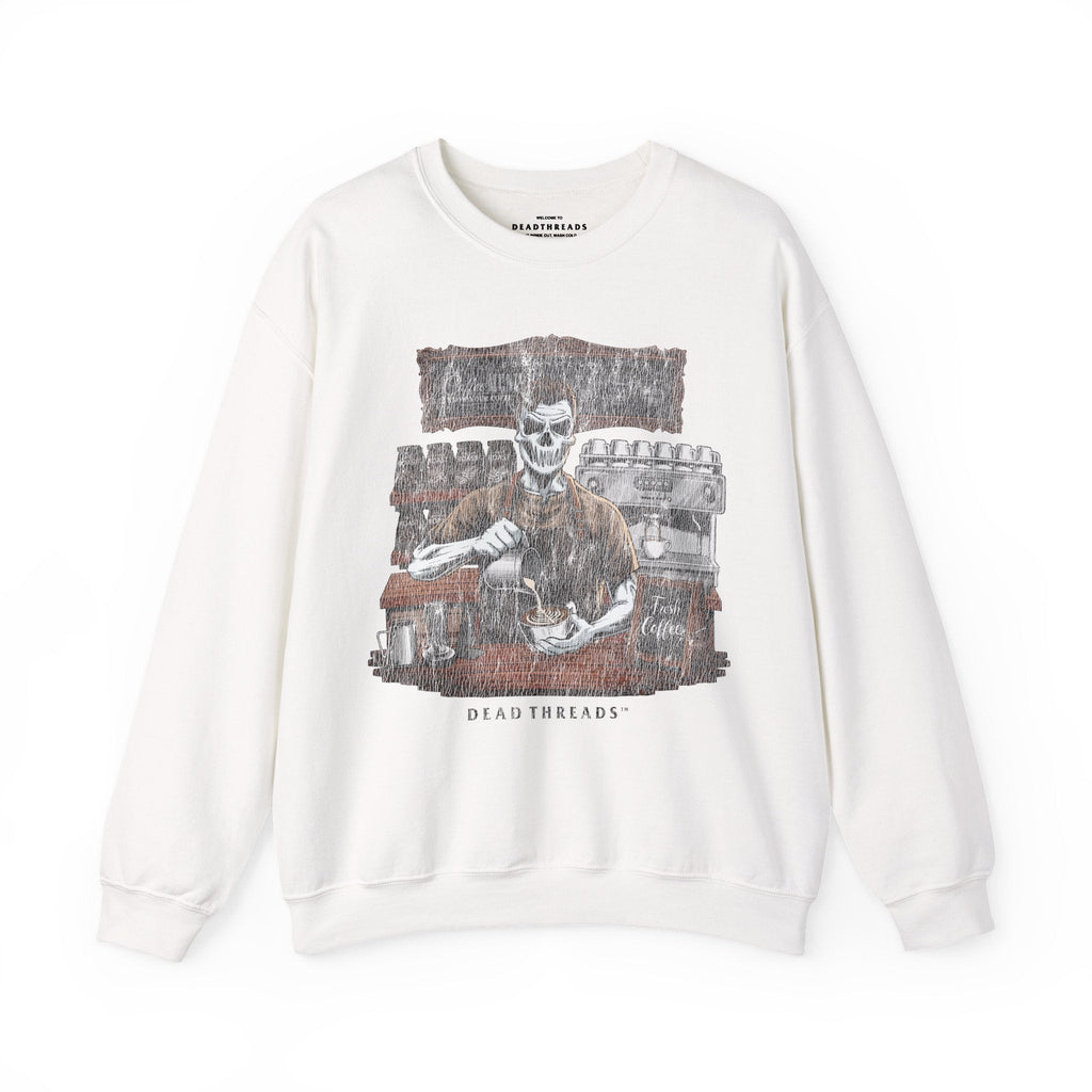 GROUNDS FOR DEATH (MALE) CREWNECK SWEATSHIRT product image 1