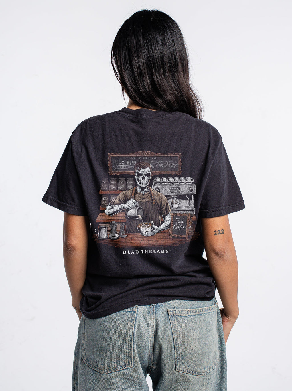 GROUNDS FOR DEATH (MALE) - “DT ESSENTIAL" PREMIUM T-SHIRT product image 6