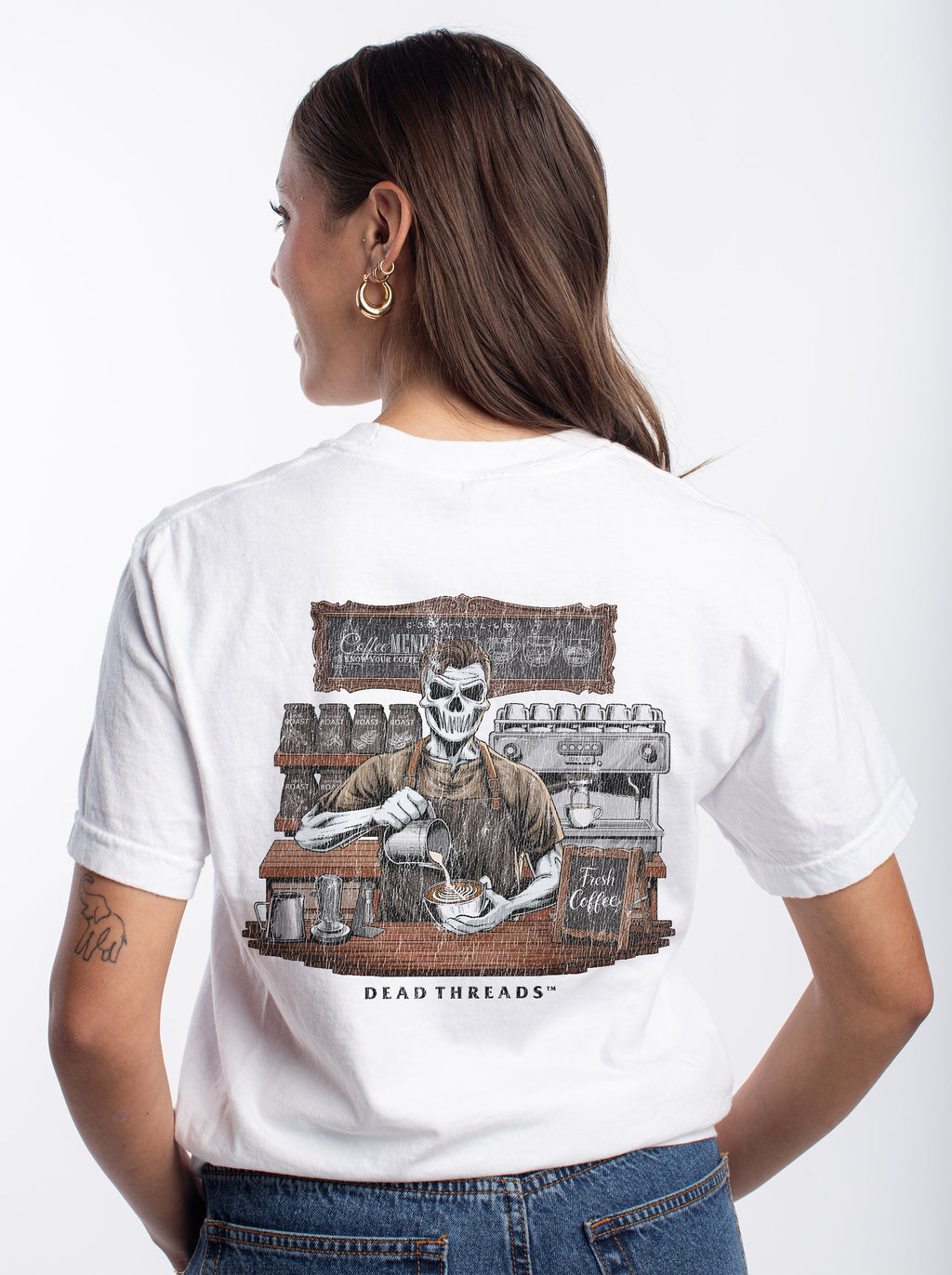 GROUNDS FOR DEATH (MALE) - “DT ESSENTIAL" PREMIUM T-SHIRT product image 9