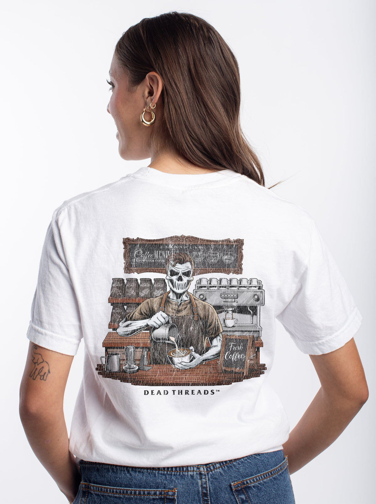 GROUNDS FOR DEATH (MALE) - “DT ESSENTIAL" PREMIUM T-SHIRT product image 9