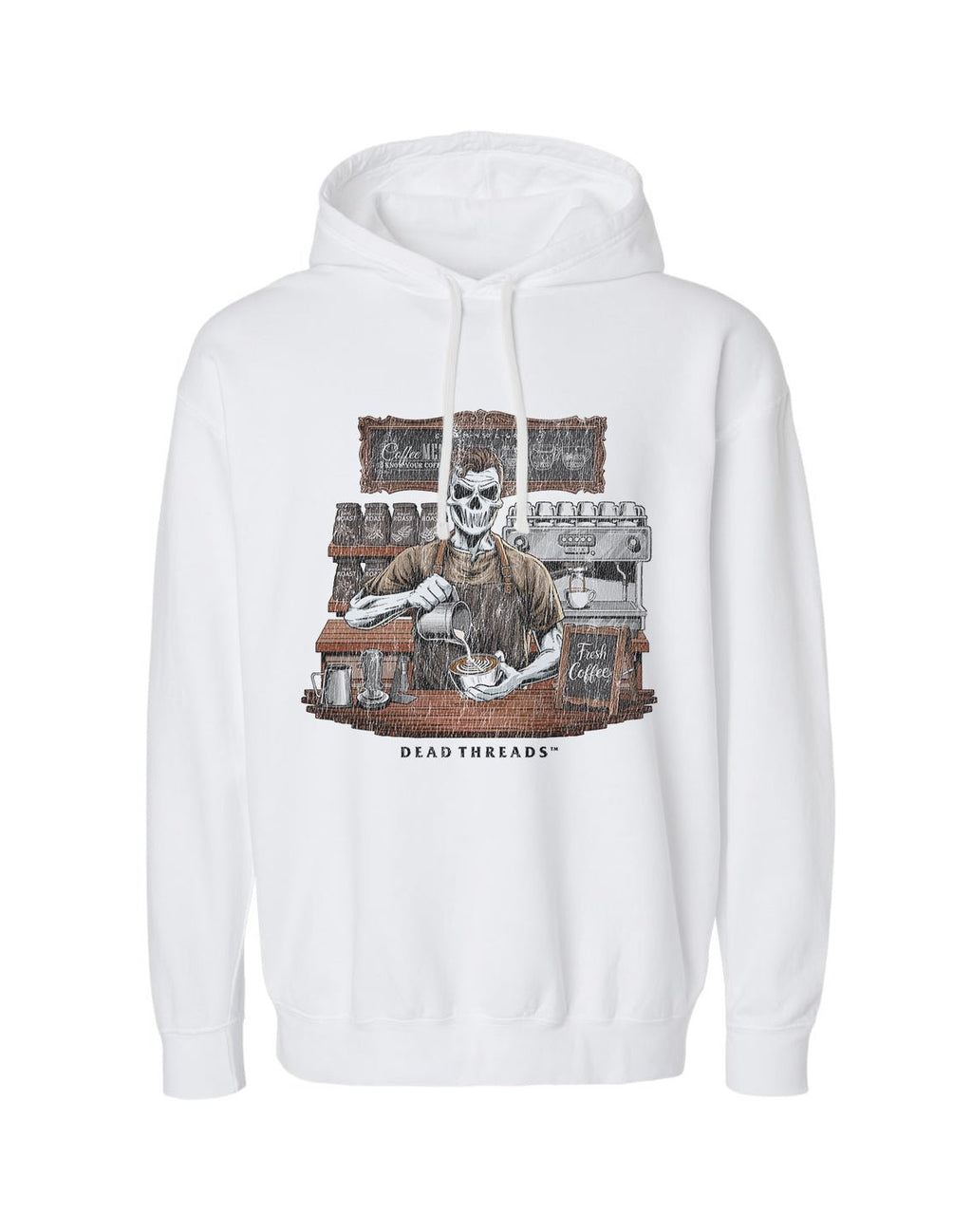 GROUNDS FOR DEATH (MALE) - LIGHTWEIGHT HOODIE product image 4
