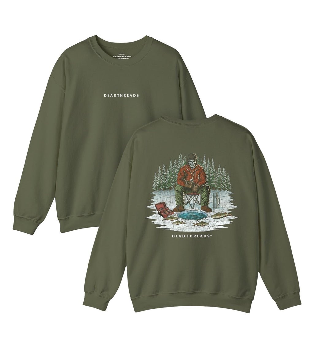 HELL OR HARDWATER - “DT ESSENTIAL" CREWNECK SWEATSHIRT product image 5