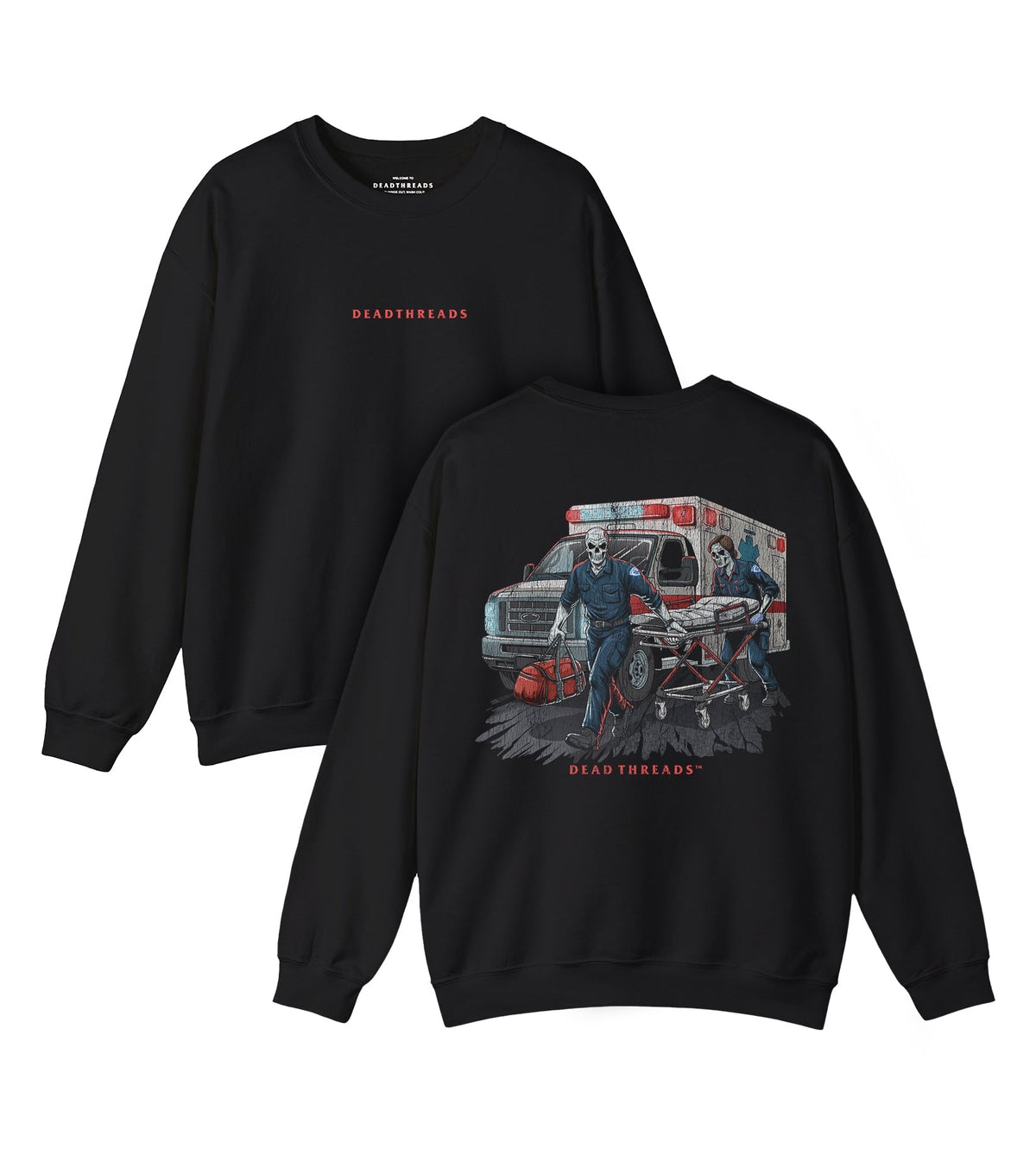 BOX JOCKEY - “DT ESSENTIAL" CREWNECK SWEATSHIRT product image 1