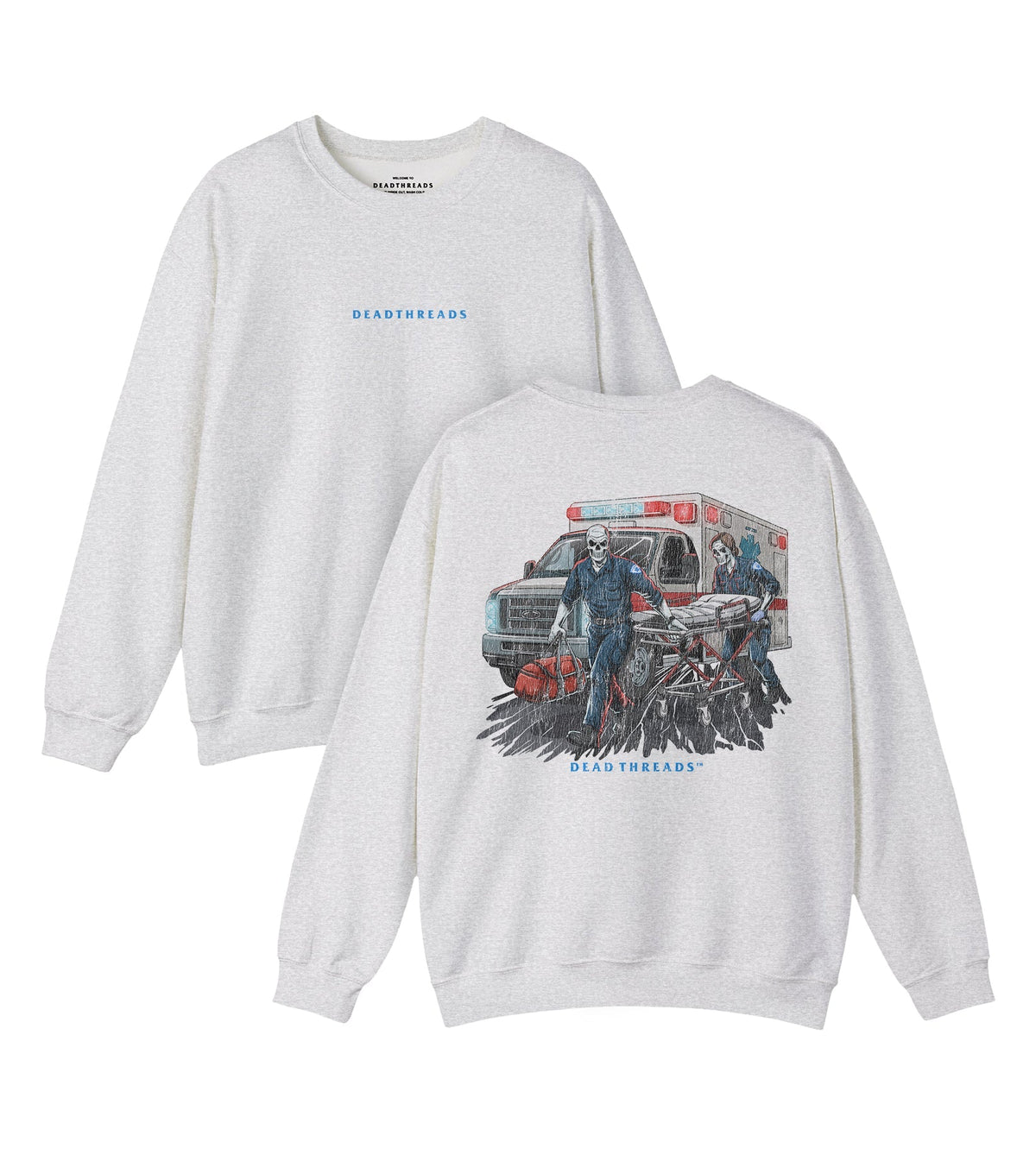 BOX JOCKEY - “DT ESSENTIAL" CREWNECK SWEATSHIRT product image 3