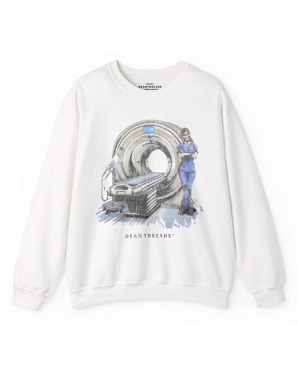 RADIATION REAPER (CT, FEMALE) CREWNECK SWEATSHIRT product image 3
