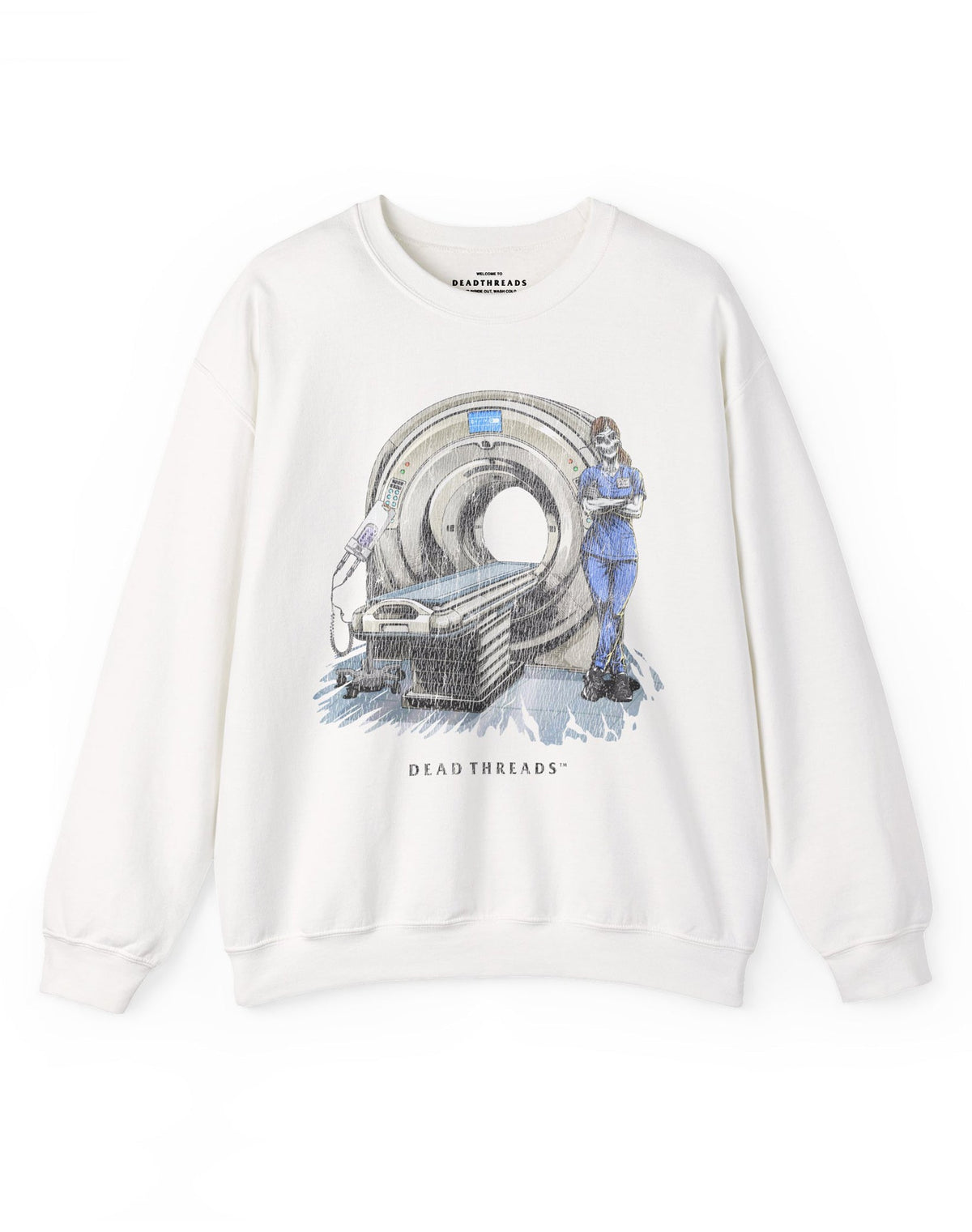 RADIATION REAPER (CT, FEMALE) CREWNECK SWEATSHIRT product image 3