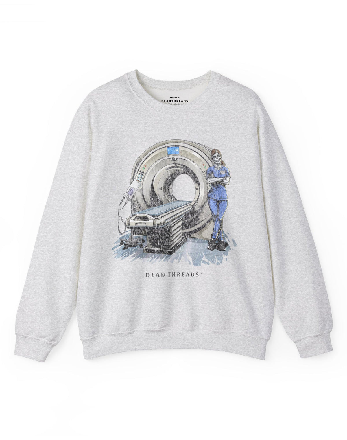 RADIATION REAPER (CT, FEMALE) CREWNECK SWEATSHIRT product image 5