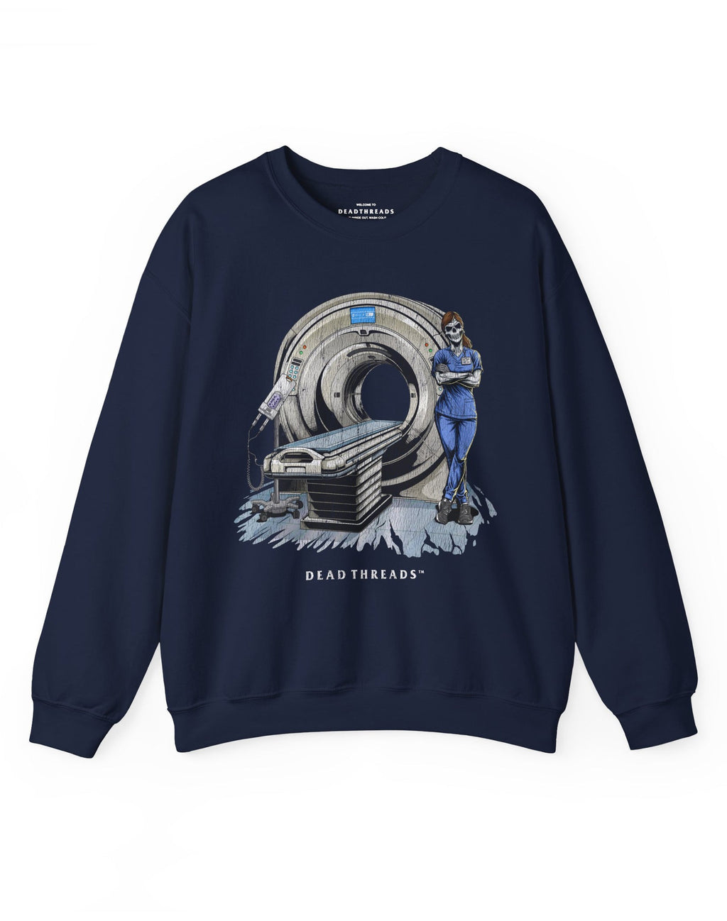 RADIATION REAPER (CT, FEMALE) CREWNECK SWEATSHIRT product image 7