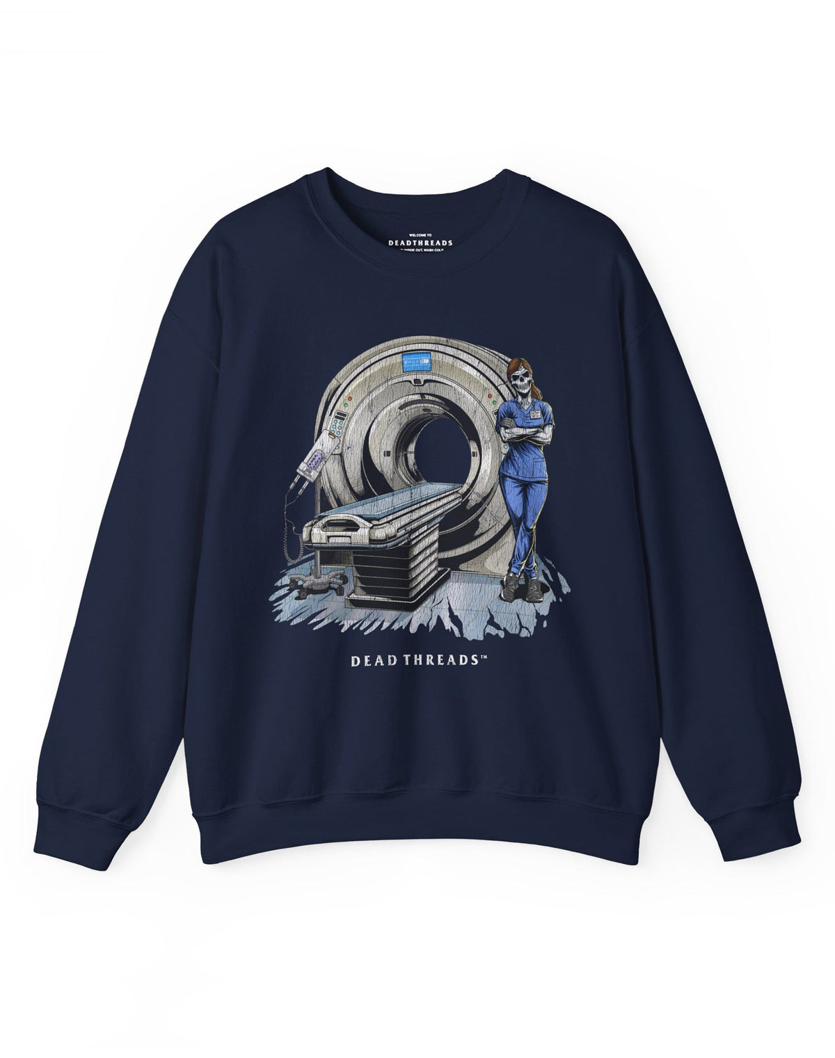RADIATION REAPER (CT, FEMALE) CREWNECK SWEATSHIRT product image 7