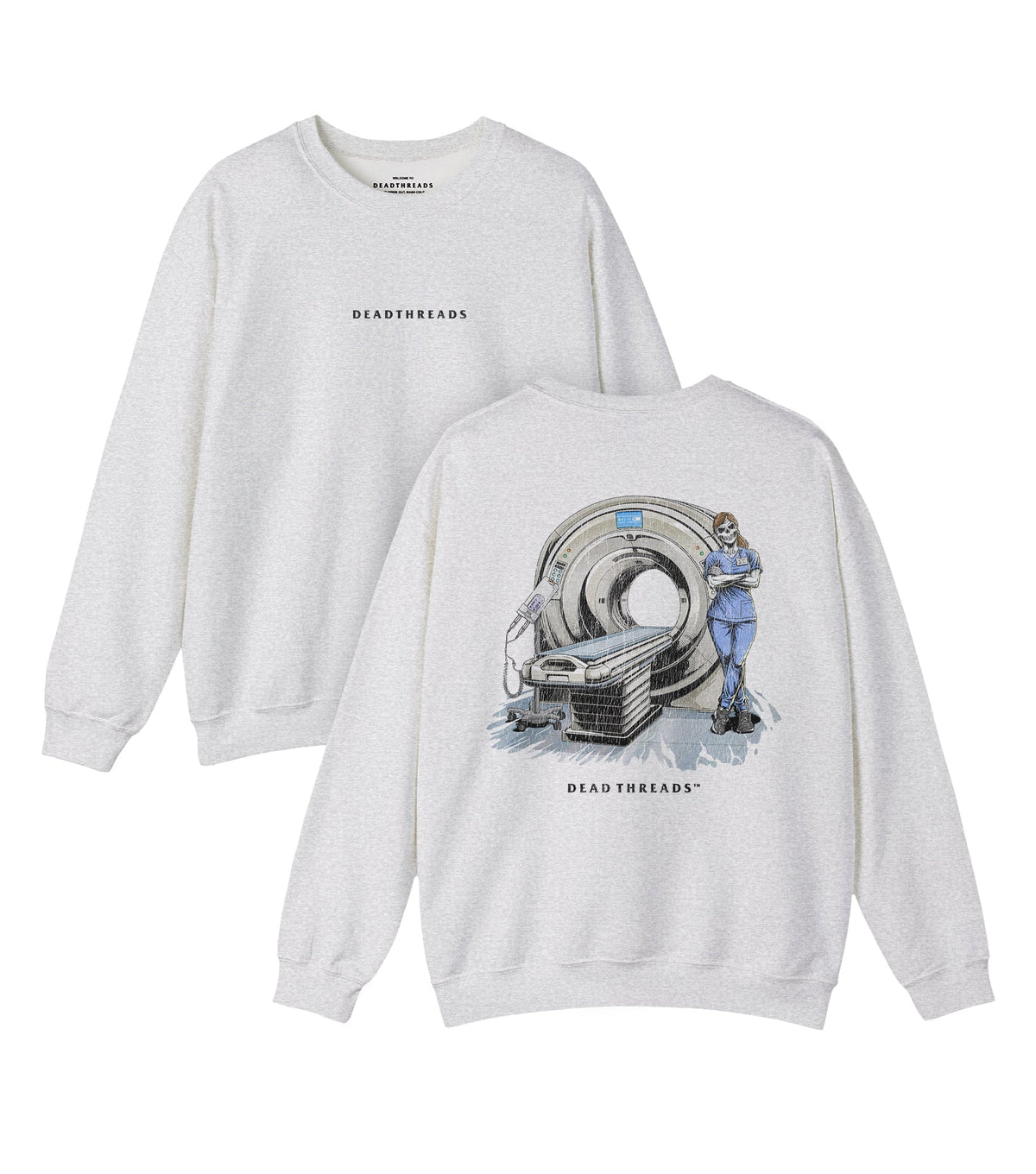 RADIATION REAPER (CT, FEMALE) - “DT ESSENTIAL" CREWNECK product image 3