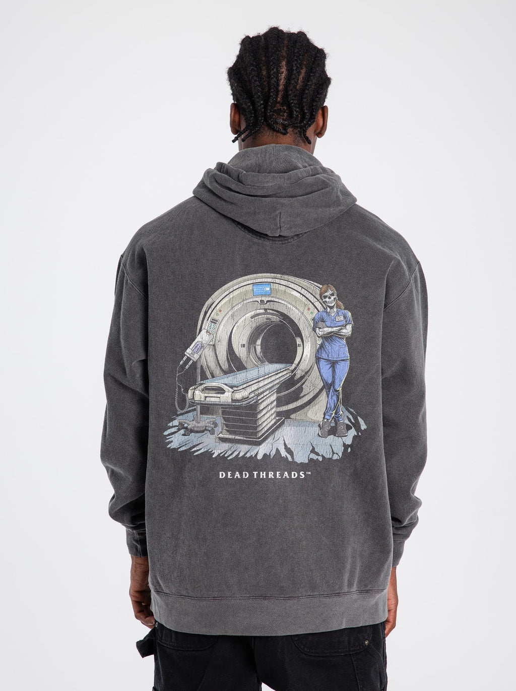 RADIATION REAPER (CT, FEMALE) - “DT ESSENTIAL" HOODIE product image 5