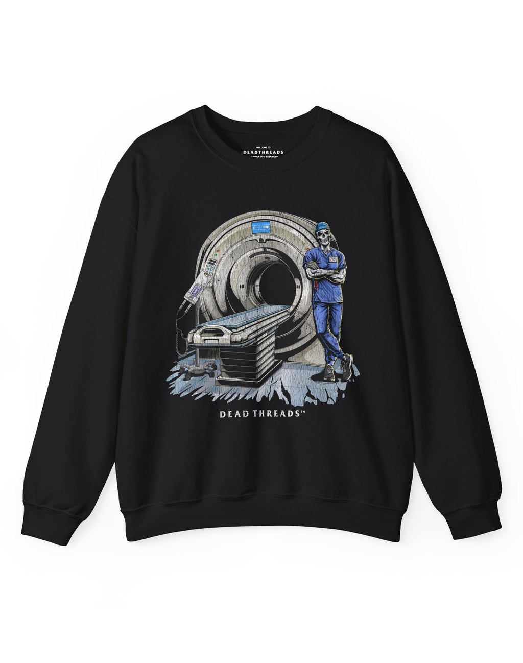 RADIATION REAPER (CT, MALE) CREWNECK SWEATSHIRT product image 1