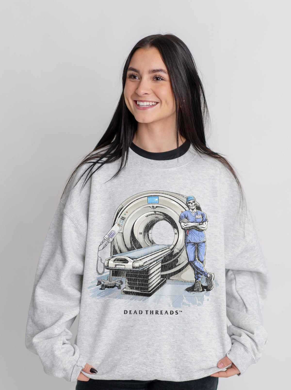 RADIATION REAPER (CT, MALE) CREWNECK SWEATSHIRT product image 6