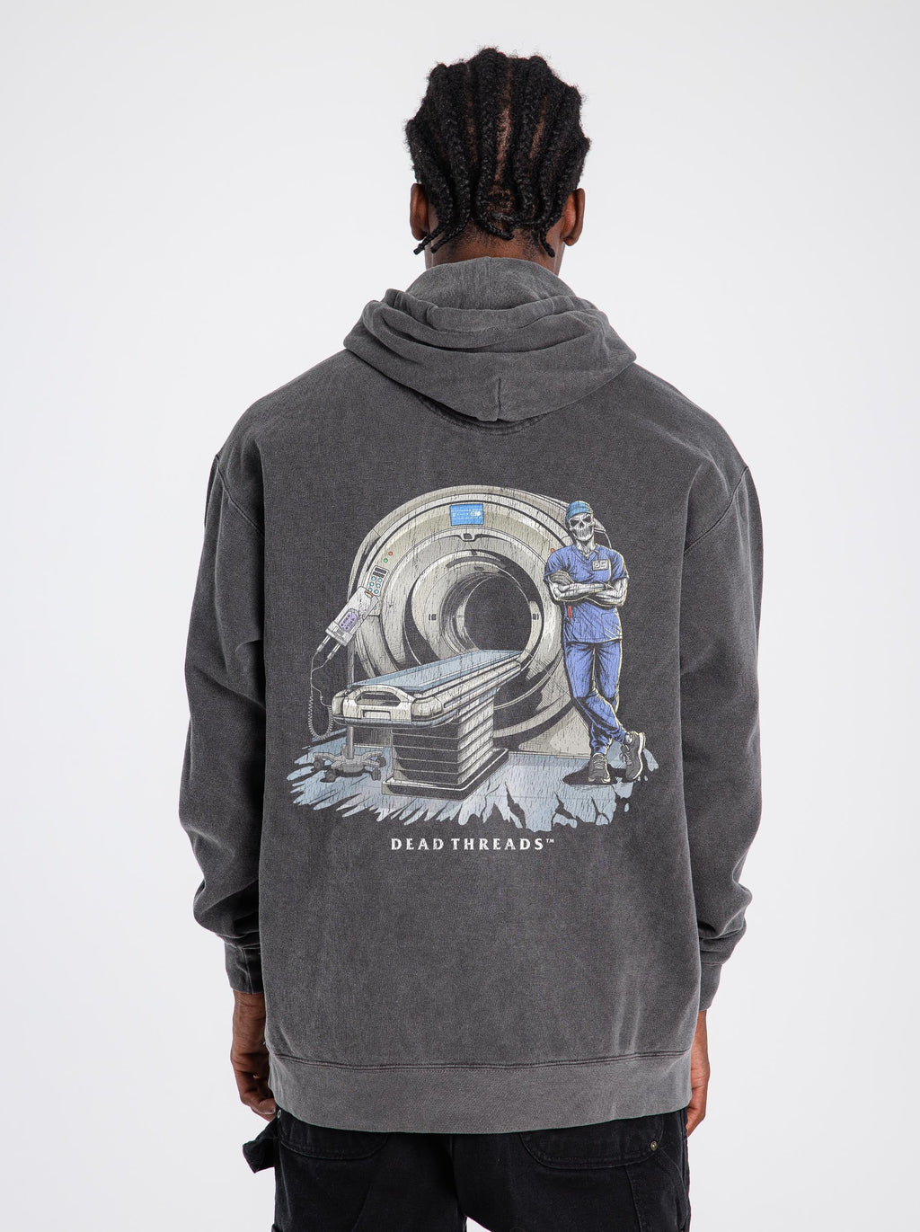 RADIATION REAPER (CT, MALE) - “DT ESSENTIAL" HOODIE product image 3