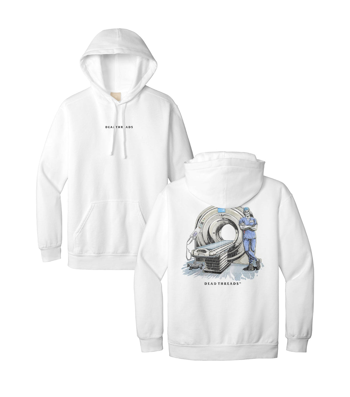 RADIATION REAPER (CT, MALE) - “DT ESSENTIAL" HOODIE product image 6