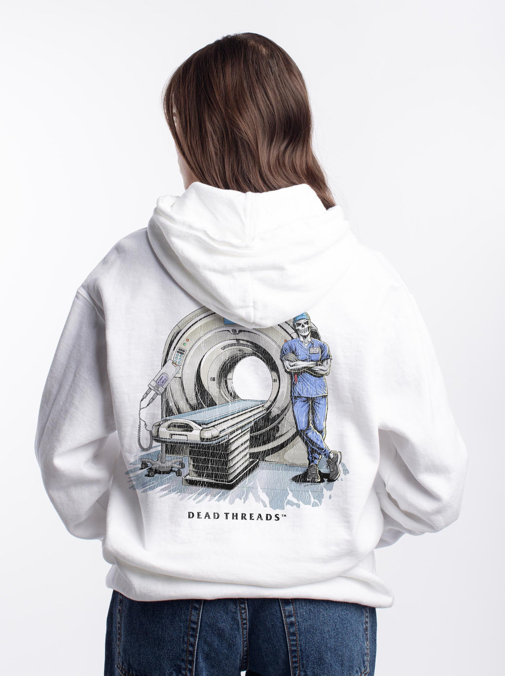RADIATION REAPER (CT, MALE) - “DT ESSENTIAL" HOODIE product image 8