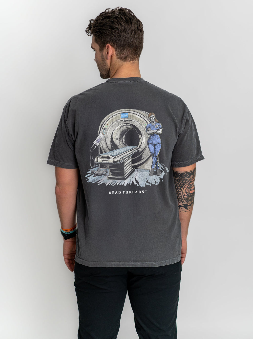 RADIATION REAPER (CT, MALE) - “DT ESSENTIAL" PREMIUM T-SHIRT product image 3
