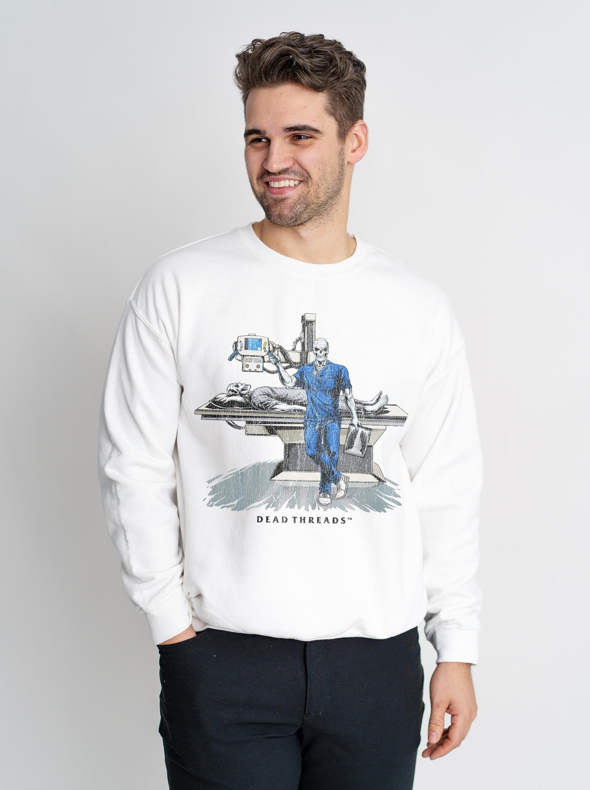RADIATION REAPER (X-RAY, MALE) CREWNECK SWEATSHIRT product image 2