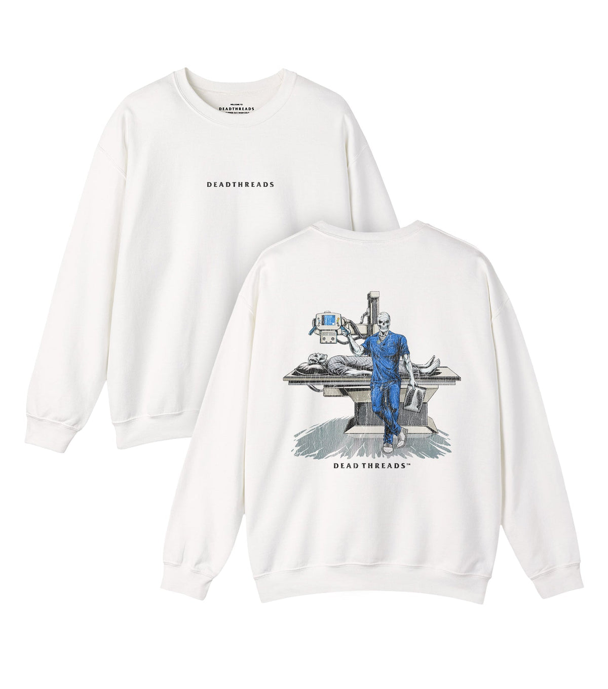RADIATION REAPER (X-RAY, MALE) - “DT ESSENTIAL" CREWNECK product image 2