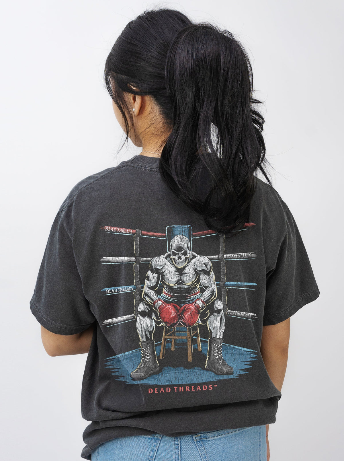 RING REAPER - “3 SKULL” PREMIUM T-SHIRT