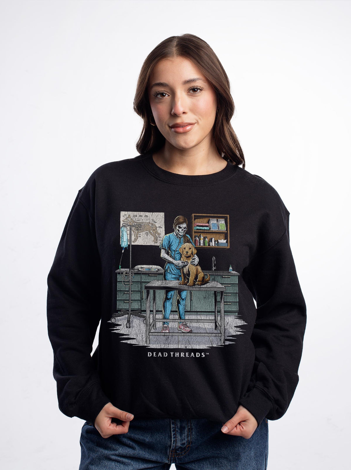 SCARS & ADRs CREWNECK SWEATSHIRT product image 2