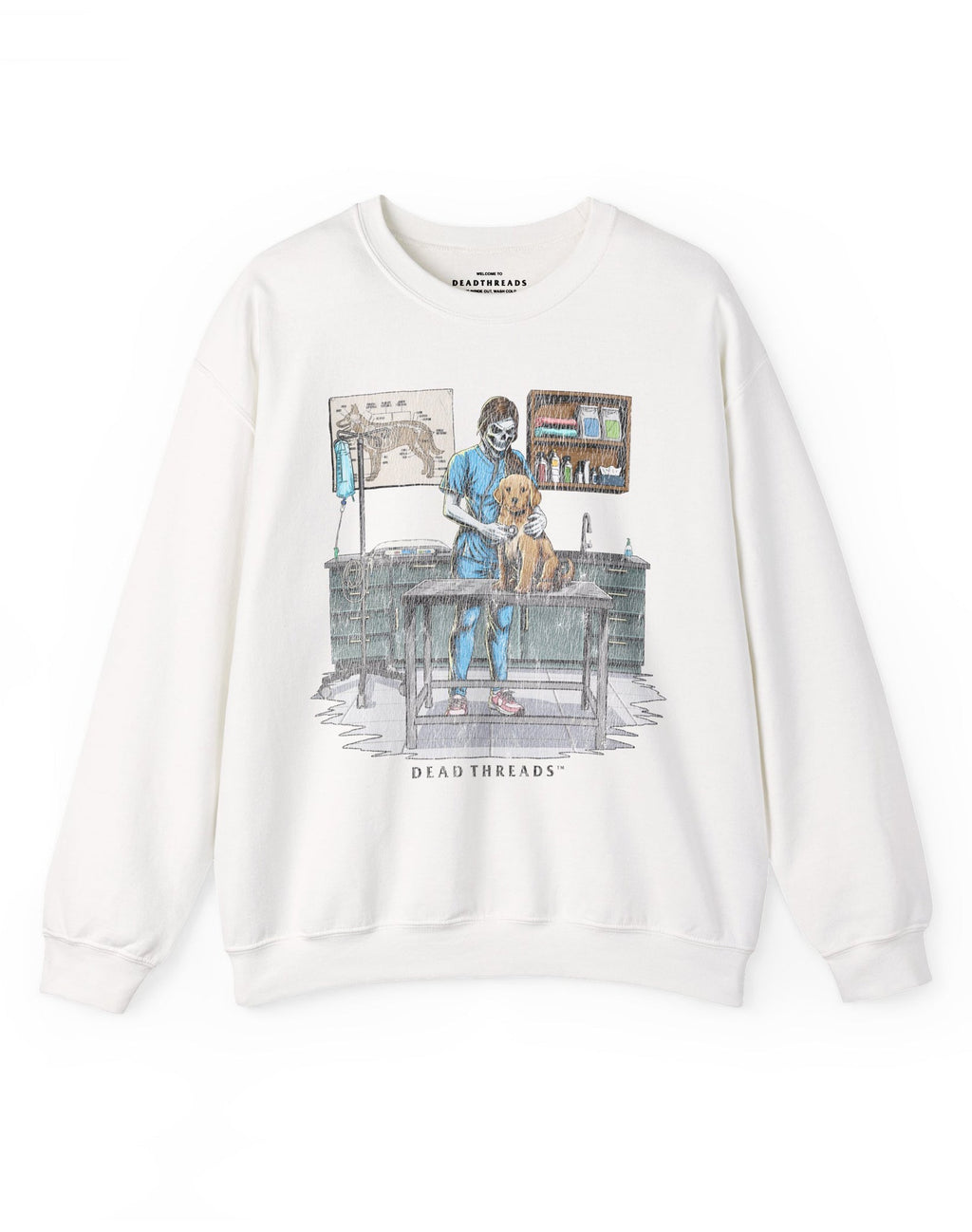 SCARS & ADRs CREWNECK SWEATSHIRT product image 3