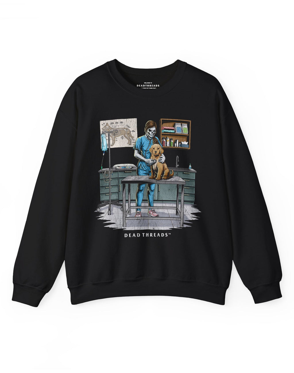 SCARS & ADRs CREWNECK SWEATSHIRT product image 1