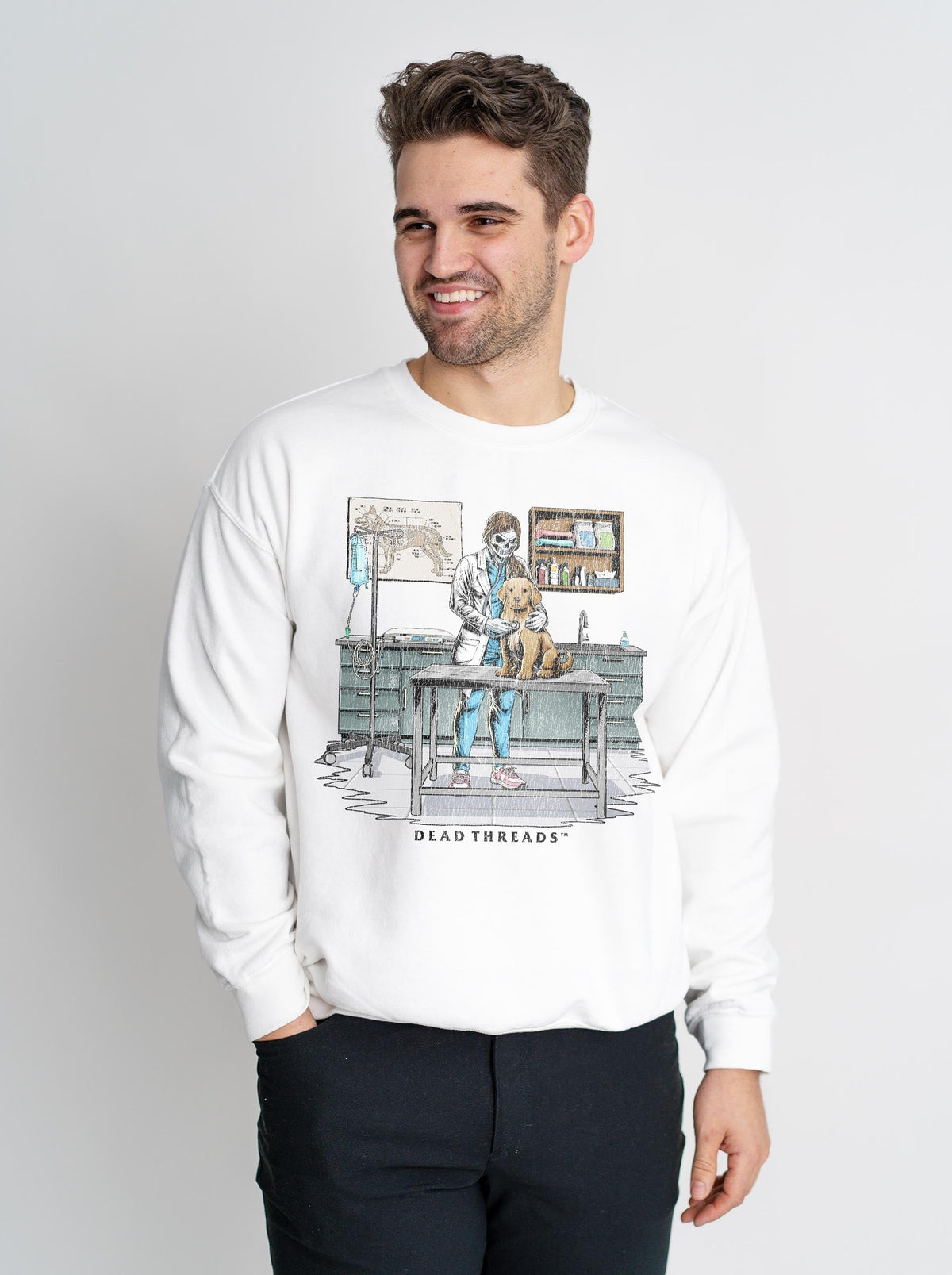 SCARS & ADRs (JACKET, FEMALE) CREWNECK SWEATSHIRT product image 4