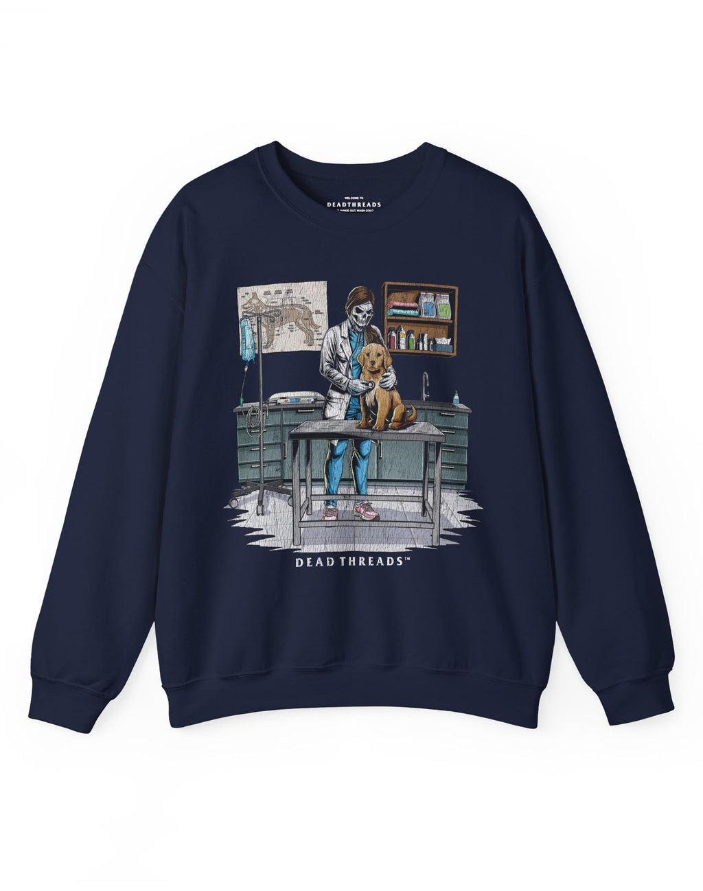SCARS & ADRs (JACKET, FEMALE) CREWNECK SWEATSHIRT product image 5