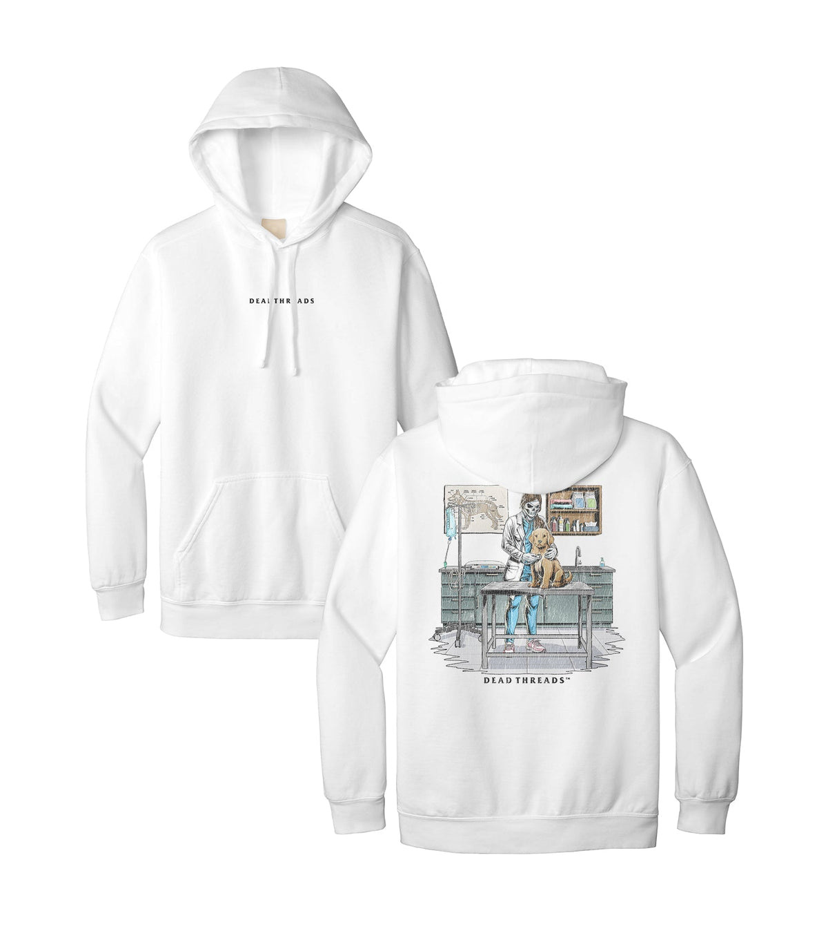 SCARS & ADRs (JACKET, FEMALE) - “DT ESSENTIAL" HOODIE product image 1