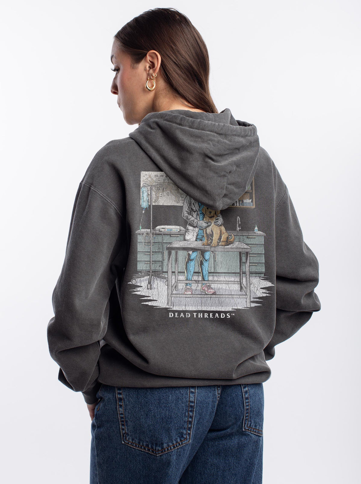 SCARS & ADRs (JACKET, FEMALE) - “DT ESSENTIAL" HOODIE product image 6