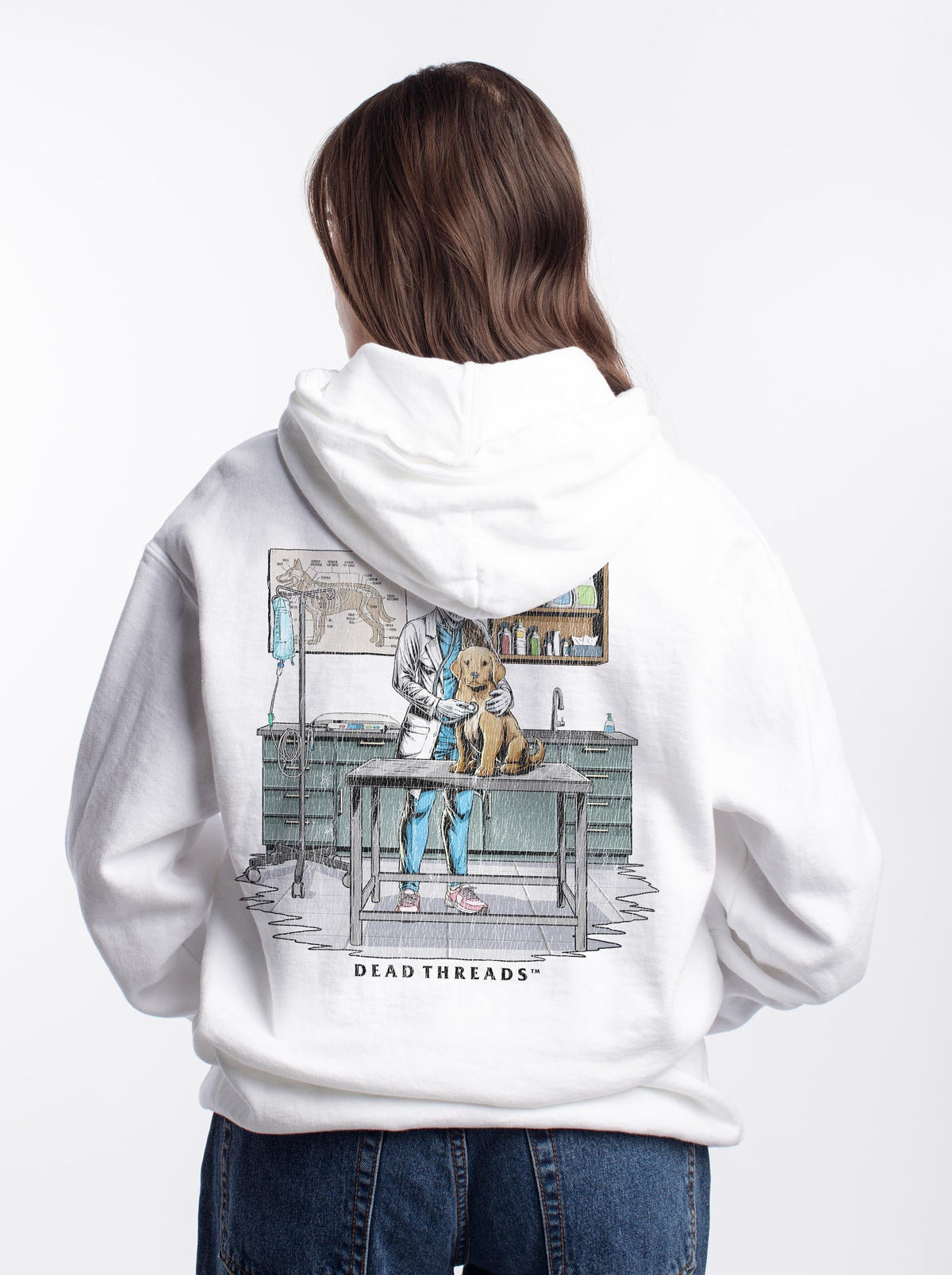 SCARS & ADRs (JACKET, FEMALE) - “DT ESSENTIAL" HOODIE product image 3