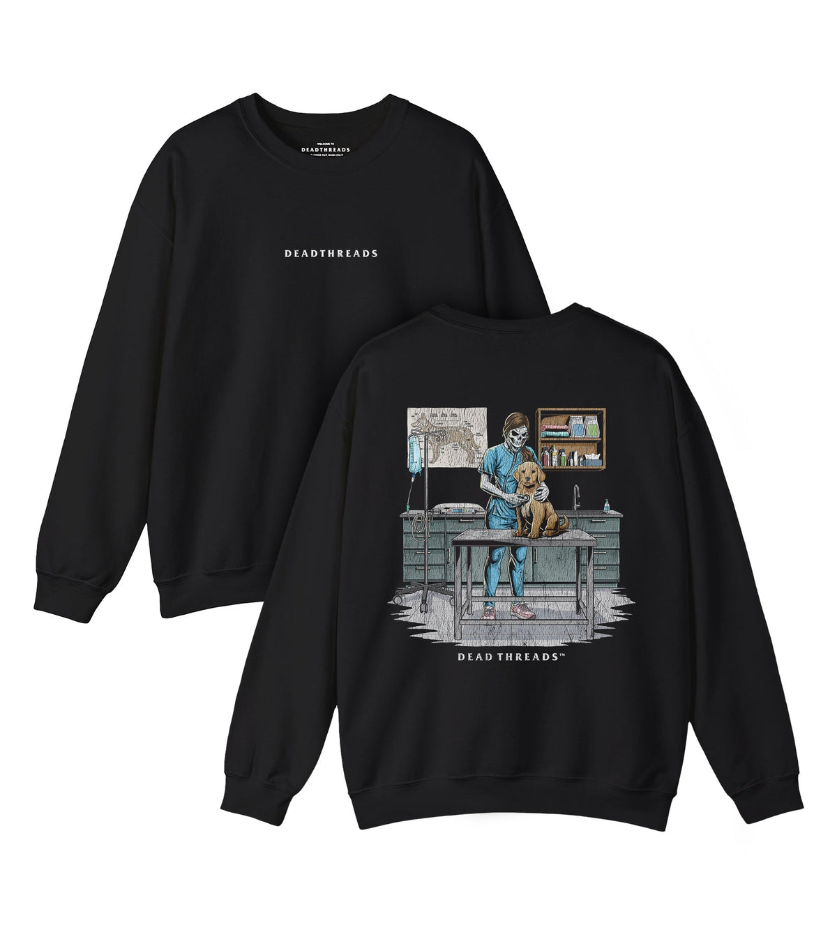 SCARS & ADRs (JACKET, MALE) - “DT ESSENTIAL" CREWNECK product image 1