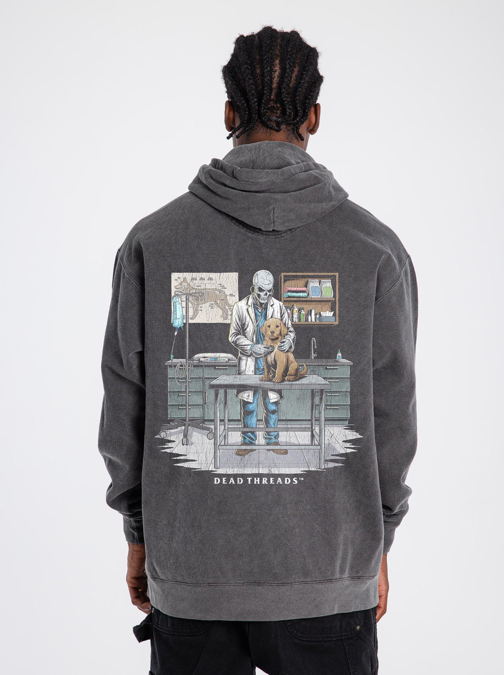 SCARS & ADRs (JACKET, MALE) - “DT ESSENTIAL" HOODIE product image 3