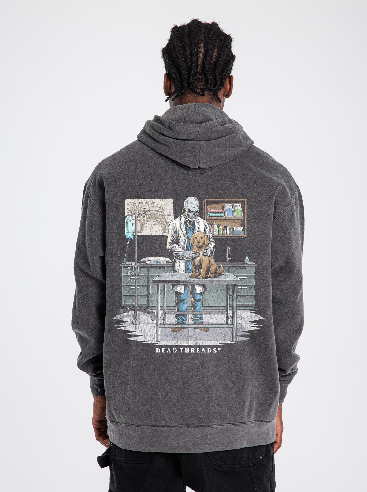 SCARS & ADRs (JACKET, MALE) - “DT ESSENTIAL" HOODIE product image 3
