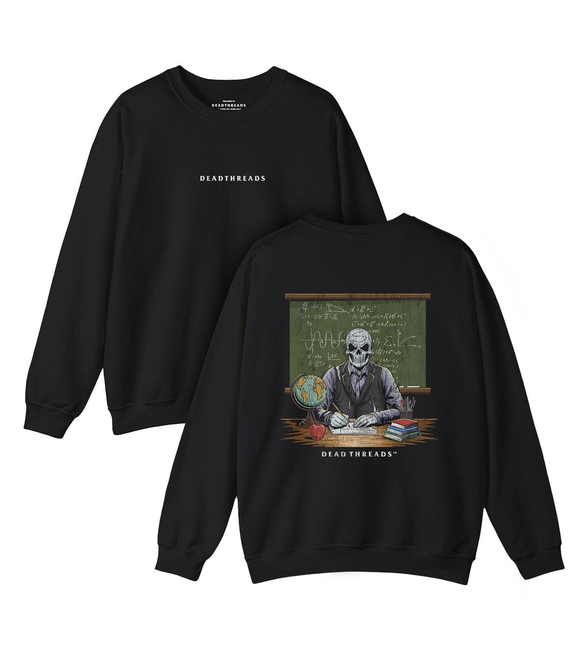 SKULL'S IN SESSION (MR.) - “DT ESSENTIAL" CREWNECK product image 1