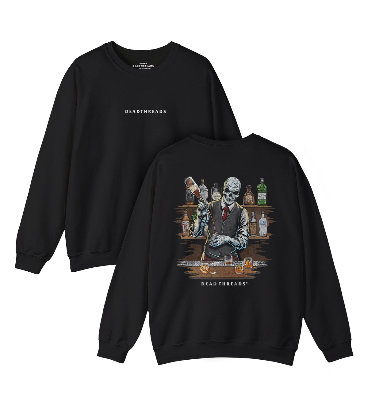 THE LAST CALL - “DT ESSENTIAL" CREWNECK SWEATSHIRT product image 1
