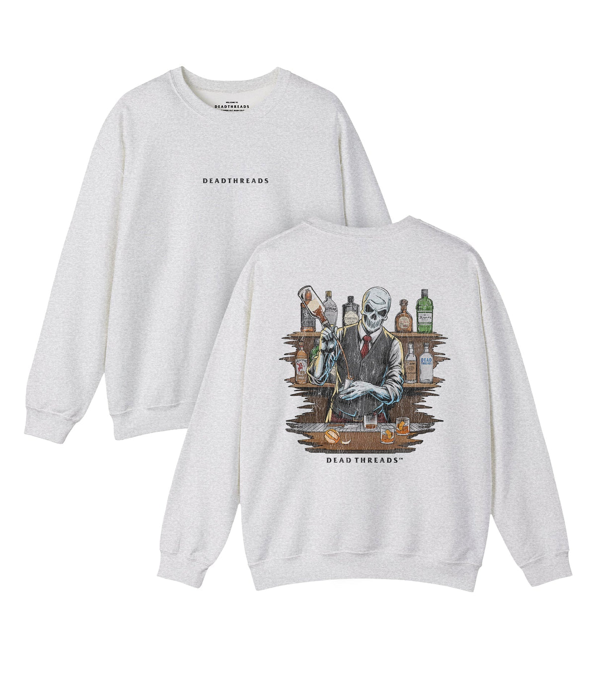 THE LAST CALL - “DT ESSENTIAL" CREWNECK SWEATSHIRT product image 3