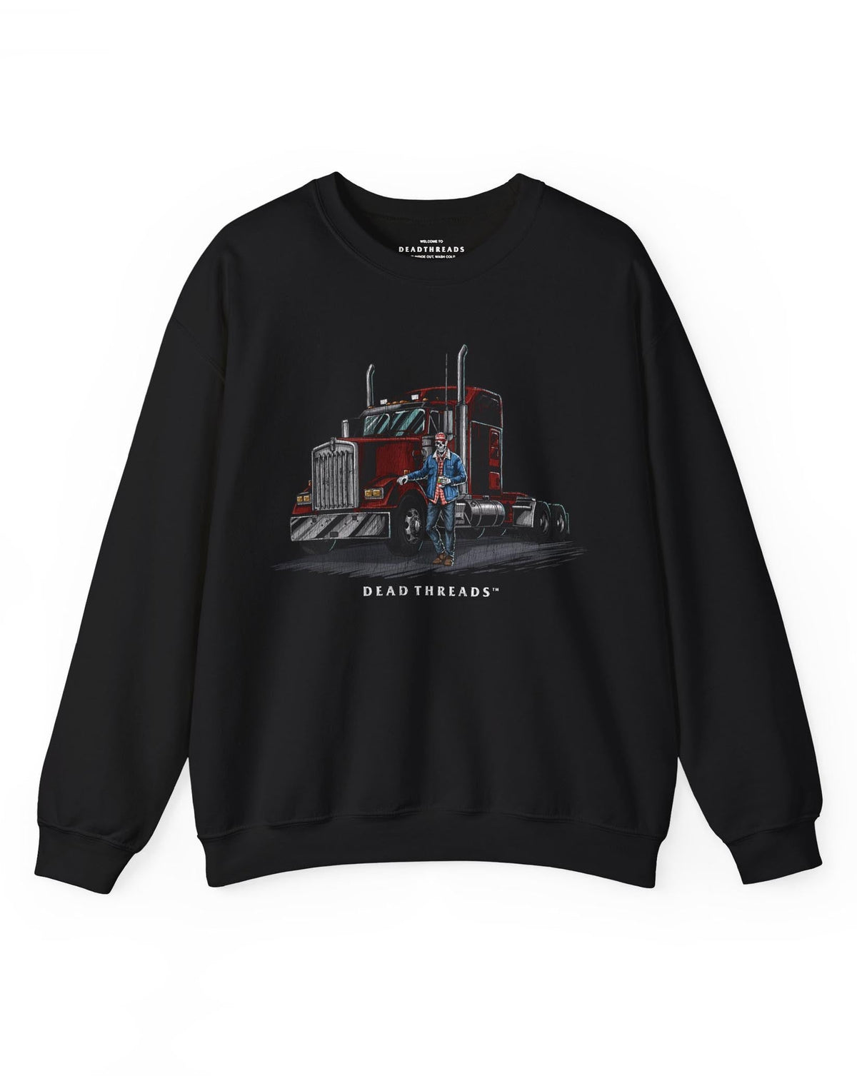 TRUCKED UP CREWNECK SWEATSHIRT product image 1