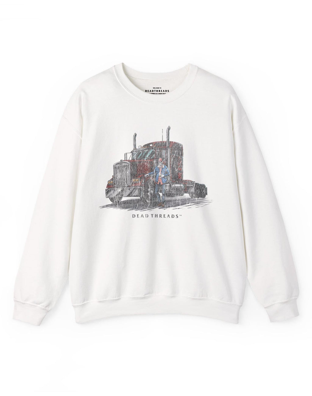 TRUCKED UP CREWNECK SWEATSHIRT product image 3
