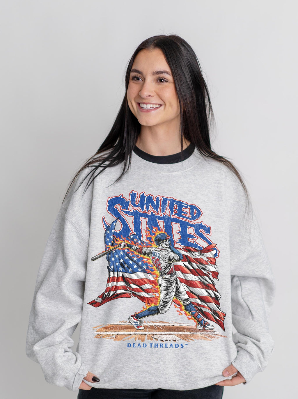 USA BASEBALL CREWNECK SWEATSHIRT product image 8